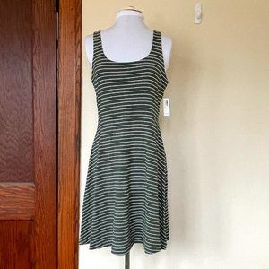 NWT Old Navy Olive Green Midi Dress Size MED.